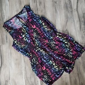 Multi colour romper